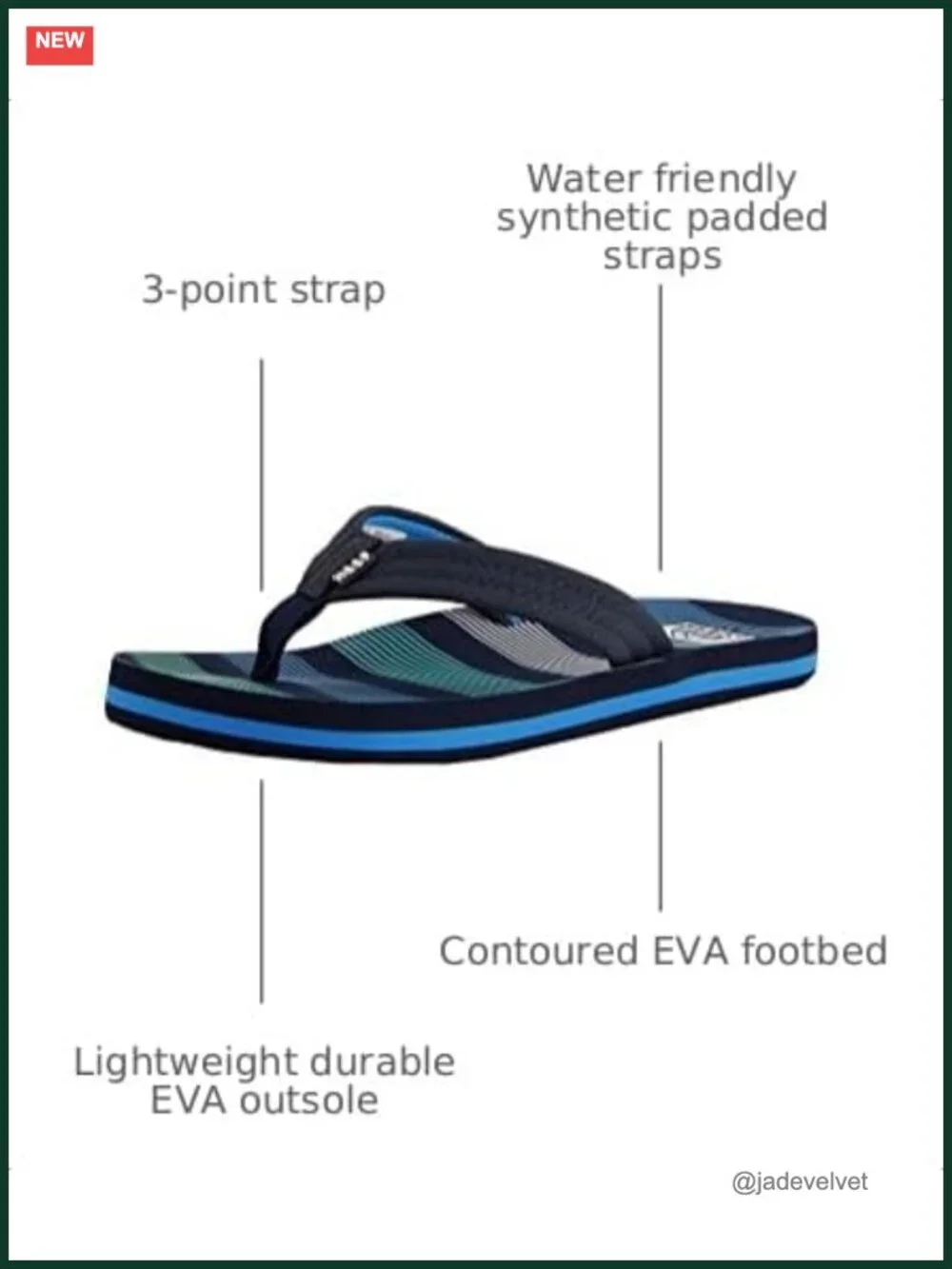 Boys Water Friendly Sandals with Padded Straps